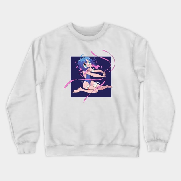 Stretch and Wretch Crewneck Sweatshirt by StickyAndSleepy